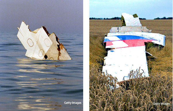 Malaysian airliner downed 18 years to the day after TWA Flight 800 crashed