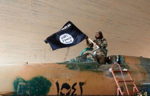 ISIL photo at al-Tabaq air base.