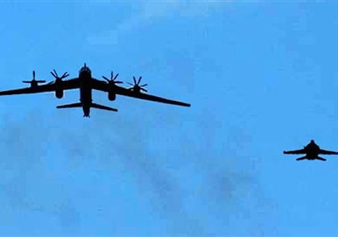 Russian strategic bomber exercise near U.S. followed call by general to ID U.S. as enemy