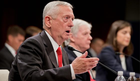 Gen. James Mattis advises U.S. to ‘take our own side’ in fight with political Islam