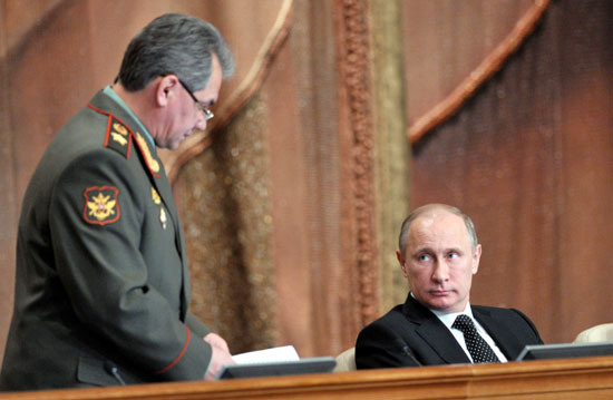 Russian defense minister huddles with leftist Latin American military chiefs