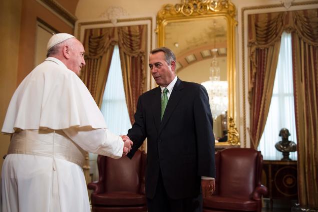 Request by Pope Francis served as catalyst for Boehner’s decision