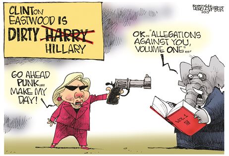 Still taking no prisoners: Dirty Hillary on Benghazi