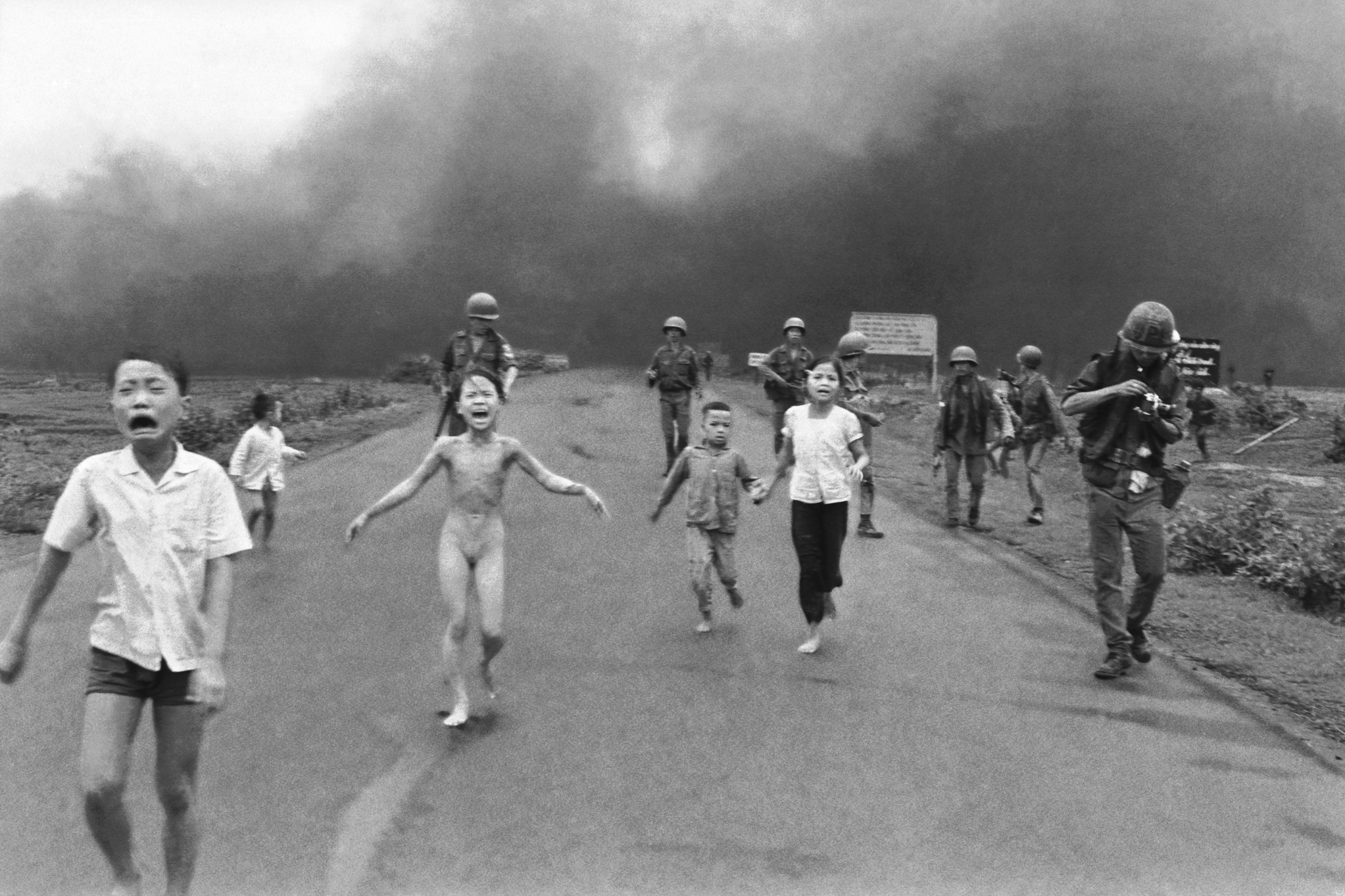 Girl in historic napalm photo found salvation, a husband and finally treatment for life-long pain