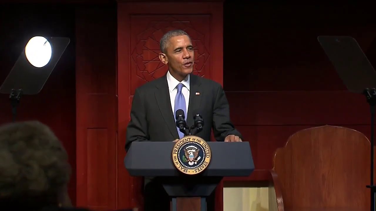 The rest of what President Obama said at the Islamic Society of Baltimore