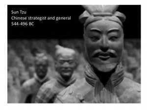 Sun Tzu: 'All warfare is based on deception'