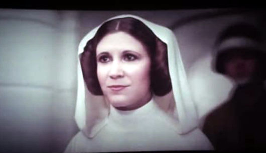 Carrie Fisher in closing scene of 'Rogue One': Sacrifice and heroism delivered 'hope' to the Rebel Alliance.