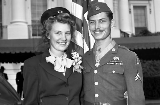 Private Desmond Doss inspired the true story upon which the move 'Hacksaw Ridge' is based.