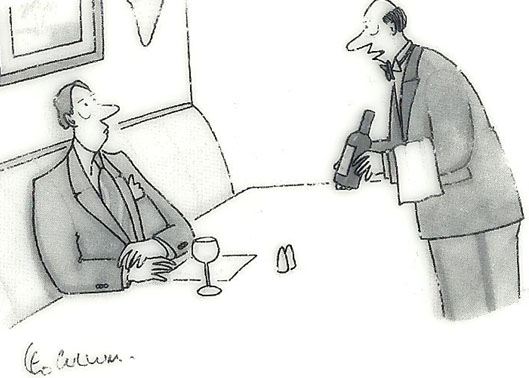 A wine for the times . . .