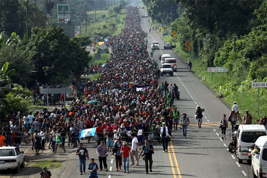 Yes, as matter of fact, unvetted caravans do pose a public health threat