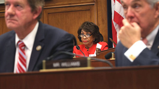 America’s reward for a Democrat House?  ‘Mad Maxine’ at the Financial Services Committee