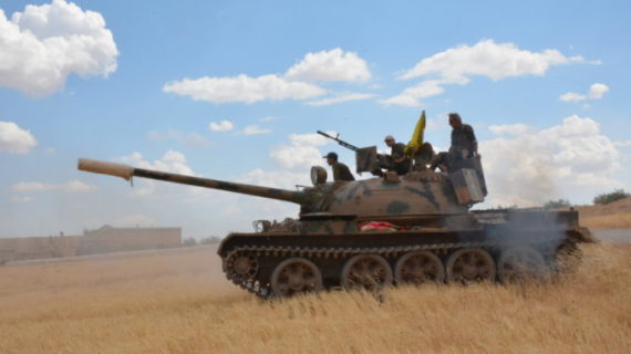U.S.-backed Kurds, Russia-backed Syrians advance on Raqqa in pincer movement U.S.-backed Kurds, Russia-backed Syrians advance on Raqqa in pincer movement