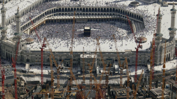Saudi government behind in payments to bin Laden firm for Grand Mosque construction Saudi government behind in payments to bin Laden firm for Grand Mosque construction