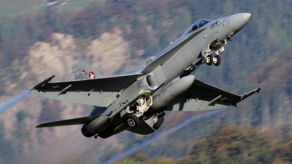 Swiss F-18s escorted Israeli airliner after bomb threat Swiss F-18s escorted Israeli airliner after bomb threat