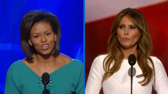 Networks that hammered Melania Trump gave Obama a pass on plagiarism Networks that hammered Melania Trump gave Obama a pass on plagiarism