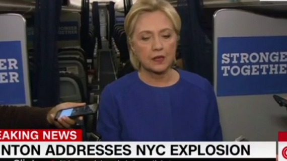 Spin control: CNN slams Trump for jumping gun on ‘bombing’ while editing word from Clinton’s response Spin control: CNN slams Trump for jumping gun on ‘bombing’ while editing word from Clinton’s response
