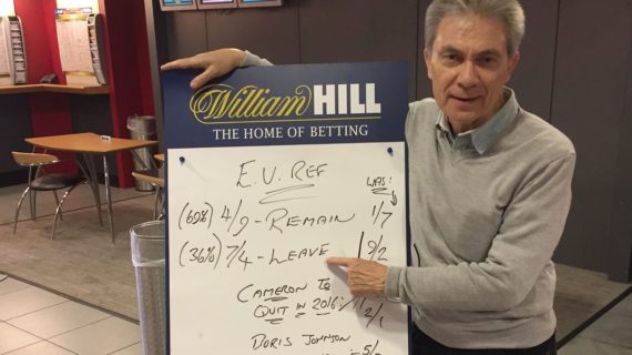 The betting on the 2016 U.S. election resembles that in the UK before vote on Brexit