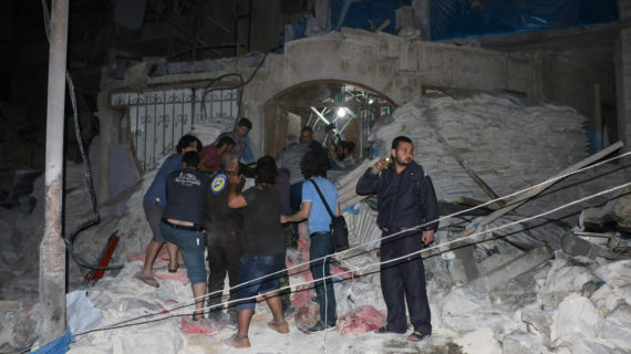 Hospital in rebel-held Aleppo hit by third airstrike in week Hospital in rebel-held Aleppo hit by third airstrike in week