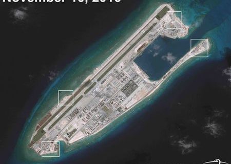Report: Satellite images confirm China has advanced weapons on all 7 artificial islands Report: Satellite images confirm China has advanced weapons on all 7 artificial islands