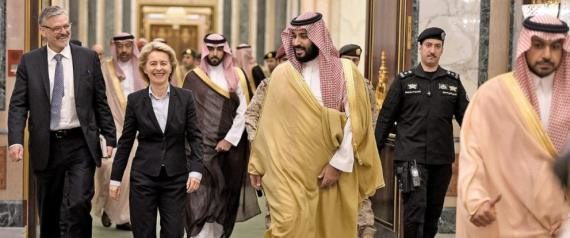 Saudi twitter storm after Germany’s first female defense minister dresses as she pleased on official visit Saudi twitter storm after Germany’s first female defense minister dresses as she pleased on official visit