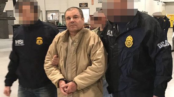 Meanwhile, in N.Y., ‘El Chapo’ faces a 17-count indictment . . . and a bill for the wall?