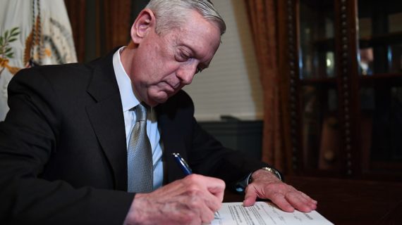 ‘Mad Dog’ Mattis makes his entrance