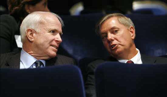 Trump to Sens. McCain and Graham: Stop trying to start World War III