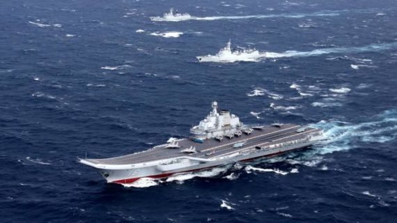 Taiwan scrambles fighter jets as China carrier enters strait