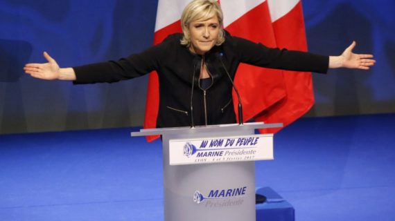 France first: Le Pen sides with Trump and Brexit against globalization, militant Islam France first: Le Pen sides with Trump and Brexit against globalization, militant Islam