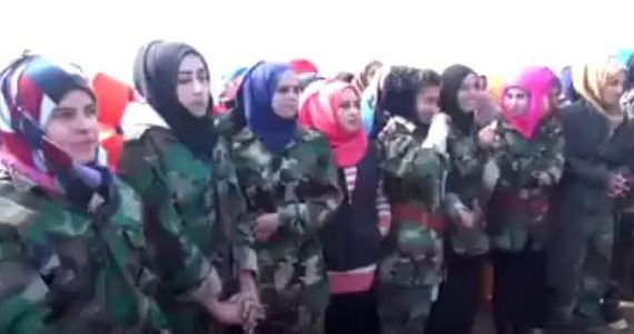 Syria follows Kurdish example with creation of female army unit to fight ISIS