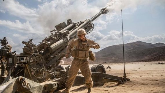 Marines set up first artillery base in Syria for Raqqa fight against ISIS