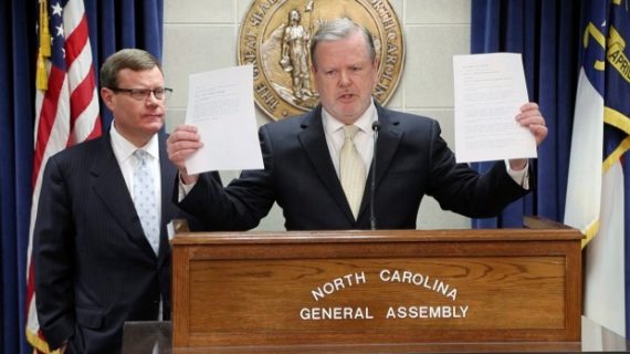 Strong armed by the NCAA, North Carolina repeals HB2 Strong armed by the NCAA, North Carolina repeals HB2