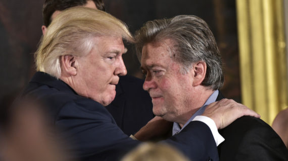 Trump: Before Steve Bannon was, I am