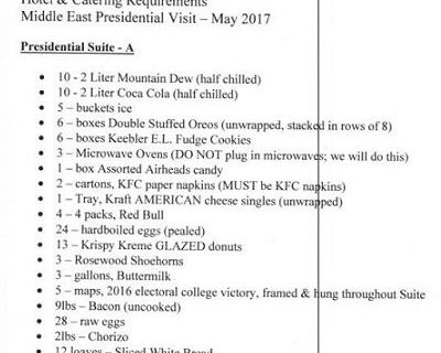 Many in mainstream media fell for hoax report on Trump’s ‘demands’ of Israeli hosts Many in mainstream media fell for hoax report on Trump’s ‘demands’ of Israeli hosts