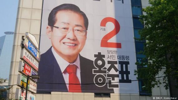 Conservative surging in critical South Korean election; Column appeals for Trump tweet support Conservative surging in critical South Korean election; Column appeals for Trump tweet support