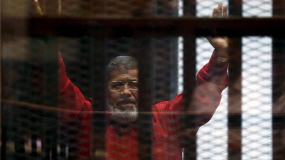 Egypt court sentences Morsi to 25 years in Qatar spy case