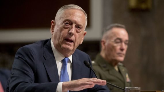 Mattis argues President Trump favors a diplomatic solution on North Korea Mattis argues President Trump favors a diplomatic solution on North Korea