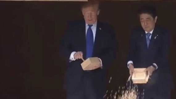 On the road with Trump, press corps synchs up on erroneous reports