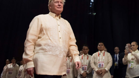 He wrote the book: Trump offers South China Sea deal