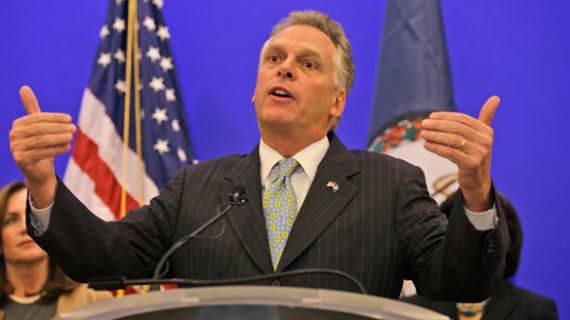 Tough guy Virginia governor says he’d deck Trump if he ‘got in my space’