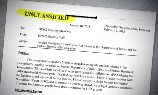 ‘Memo’ shocker: FBI presented Clinton’s opposition research as a counterintelligence document ‘Memo’ shocker: FBI presented Clinton’s opposition research as a counterintelligence document