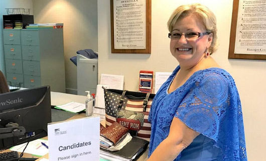 ‘Gun girl’ challenges top Democrat in NC House