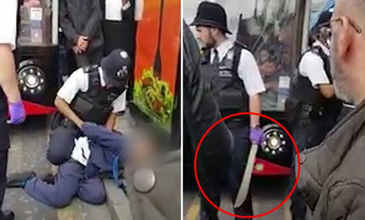 15 machete attacks per day in gun-free Britain 15 machete attacks per day in gun-free Britain