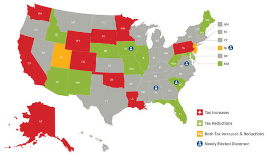 Trump tax cuts followed by similar proposals in 11 states Trump tax cuts followed by similar proposals in 11 states