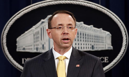 Meadows, Jordan, 11 co-sponsors bring articles of impeachment against Rosenstein Meadows, Jordan, 11 co-sponsors bring articles of impeachment against Rosenstein