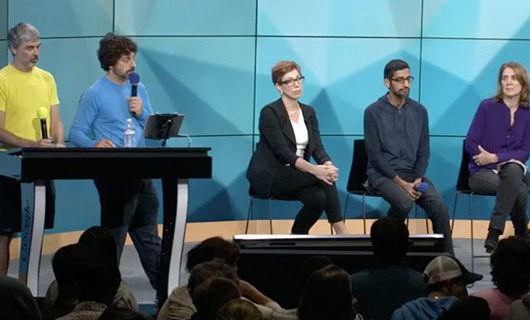 Google confirms validity of video documenting ‘all hands meeting’ following 2016 election Google confirms validity of video documenting ‘all hands meeting’ following 2016 election