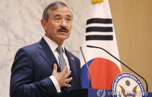 U.S. ambassador to Seoul unhappy with police response to intruder in his residence U.S. ambassador to Seoul unhappy with police response to intruder in his residence