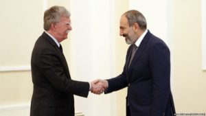 Bolton vows To ‘squeeze Iran,’ explore weapons sales to Armenia
