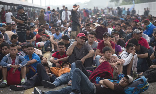 Caravan chaos: Who are these people, who organized them and who is supplying the cash?