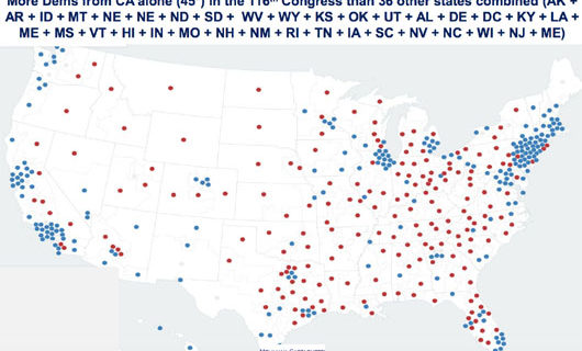 Coastal Democrats dominate new Congress; More from California than 36 states combined Coastal Democrats dominate new Congress; More from California than 36 states combined
